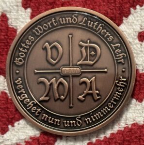 Challenge Coin: Luther’s Seal / VMDA [2024] (Reverse)