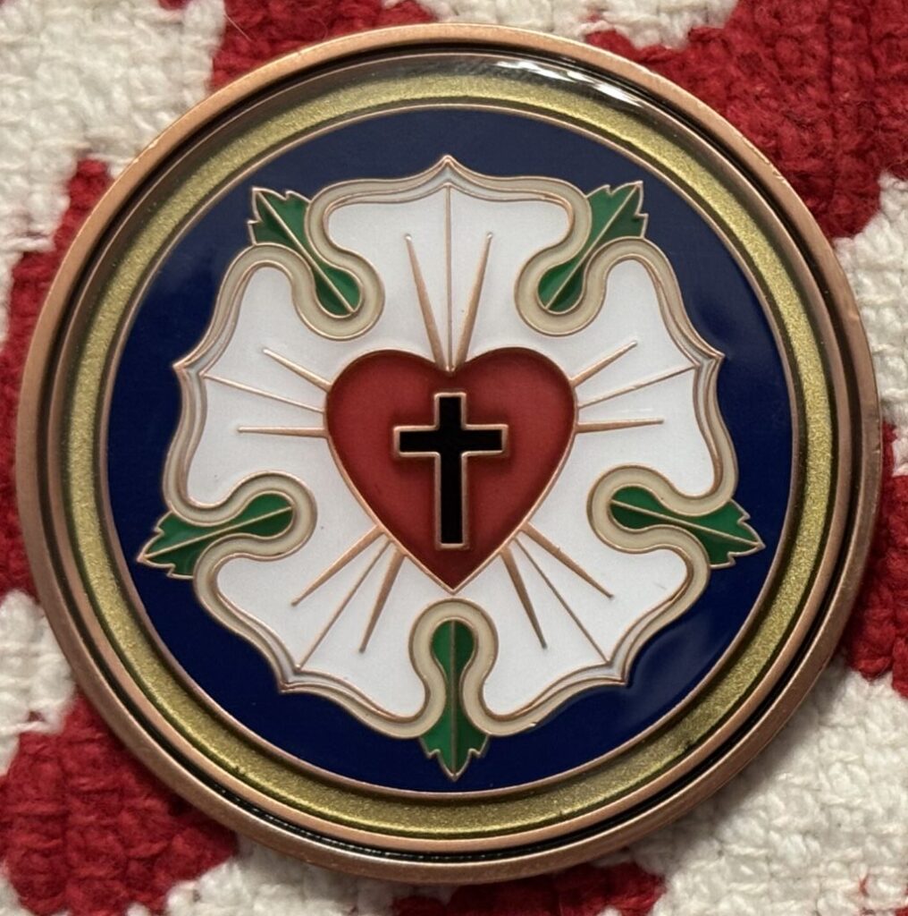 Challenge Coin: Luther’s Seal / VMDA [2024] (Obverse)